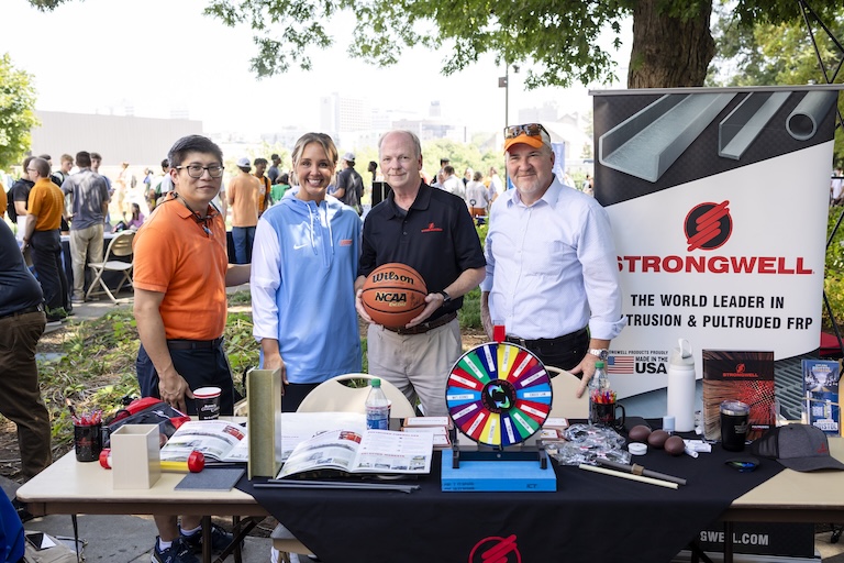 Strongwell at the engineering cookout
